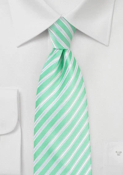 Spring Bud Summer Striped Necktie