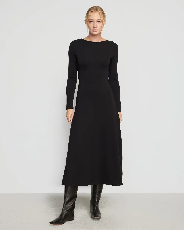 Chloe Reversible A-Line Jersey Dress