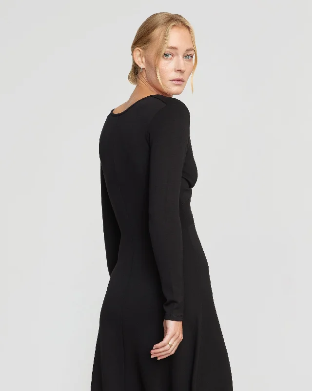 Chloe Reversible A-Line Jersey Dress