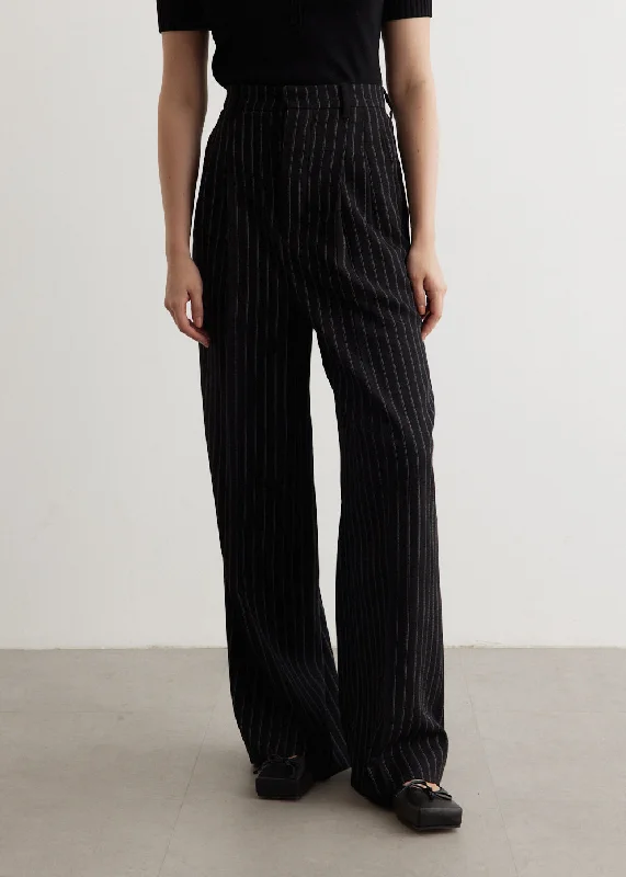 High Waist Large Trousers