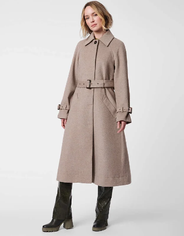 Kensington Belted Wool Coat