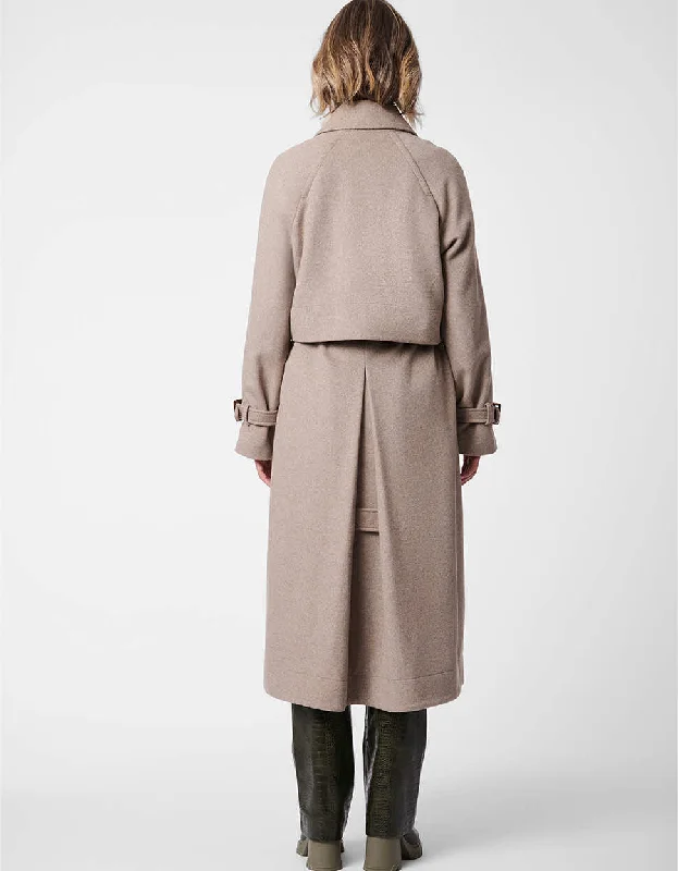 Kensington Belted Wool Coat