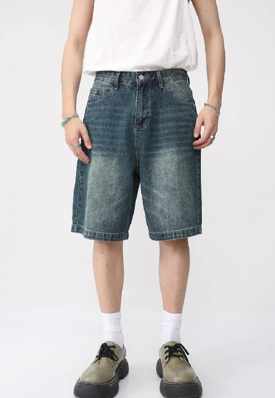 NB Washed Stripe Jorts