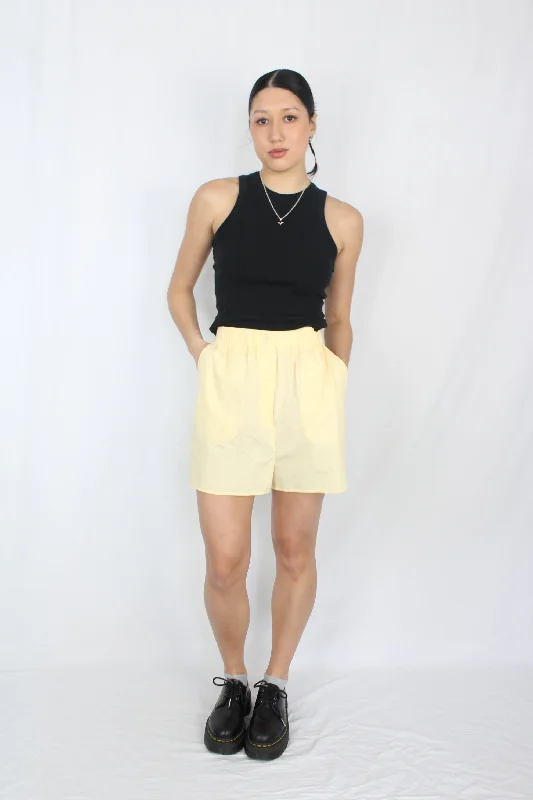 Frankie Shop - Butter Yellow Shorts