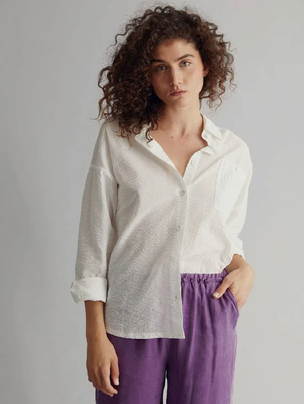 Hanako Organic Cotton Shirt | White