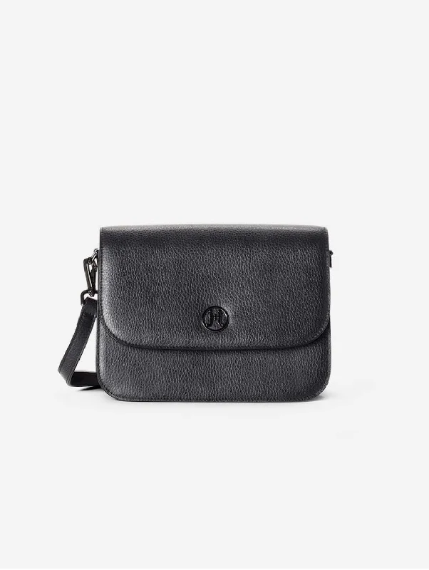 Harmony MIRUM® Vegan Leather Crossbody | Black