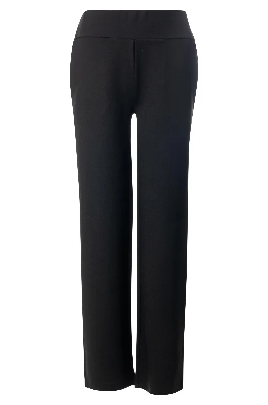 New Ponti pull on Regular Pants | Black | 7802ZZ