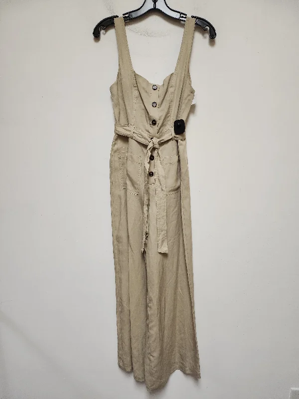 Jumpsuit By Astr In Tan, Size: Xs