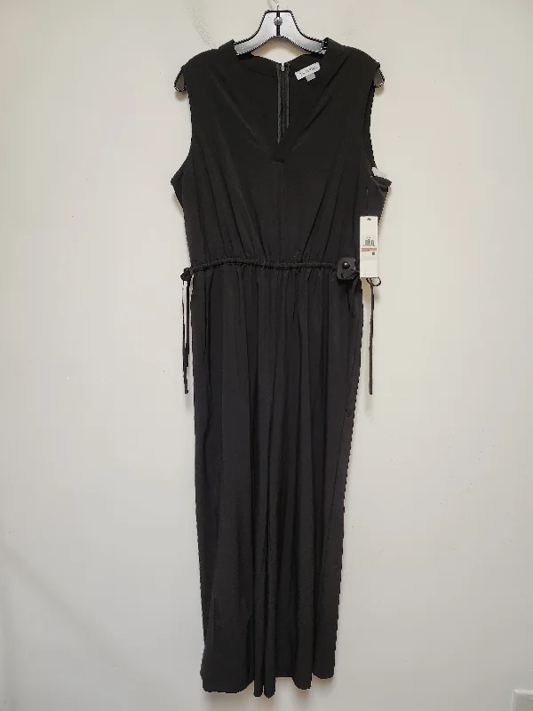 Jumpsuit By Calvin Klein In Black, Size: L