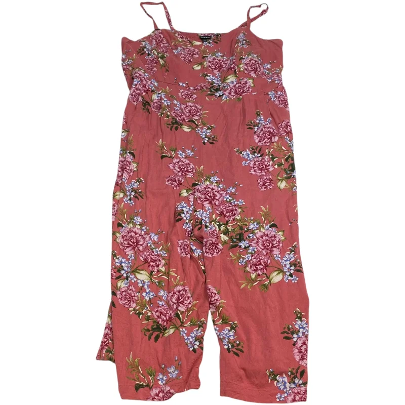 Jumpsuit By Torrid In Pink, Size: 3x