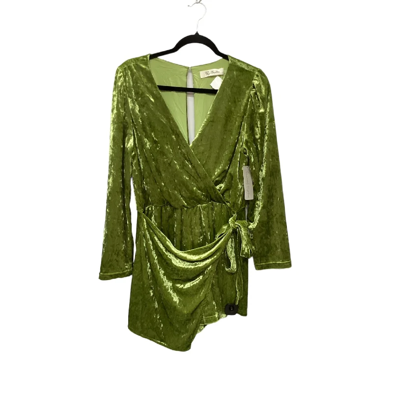 Romper By Clothes Mentor In Green, Size: L