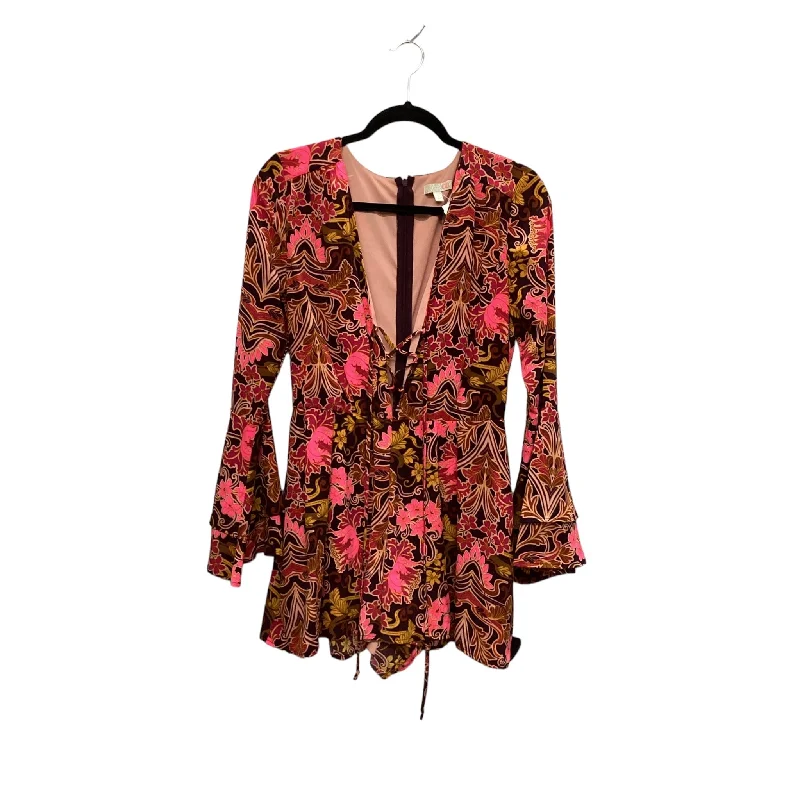 Romper By Gianni Bini In Floral Print, Size: S