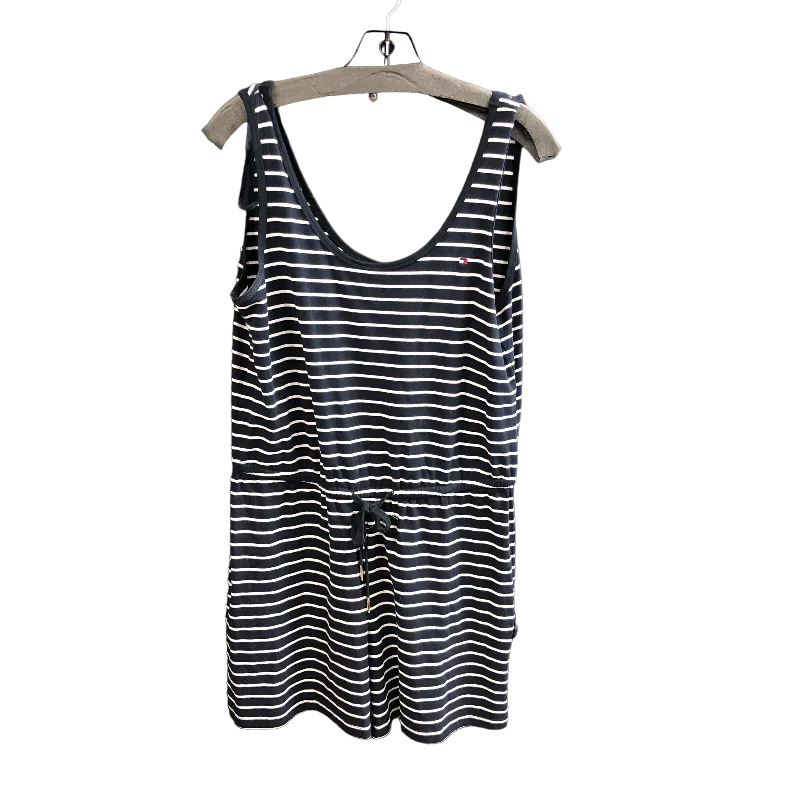 Romper By Tommy Hilfiger In Blue & White, Size: S