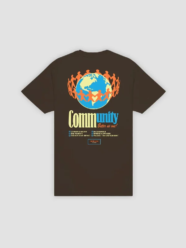 Men's Shirts for Beach OutingsBetter As One Tee - Dark Chocolate