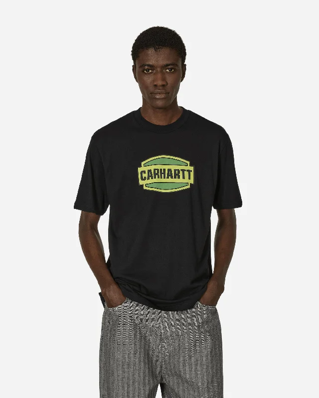 Men's Sleeveless TopsPress Script T-Shirt Black