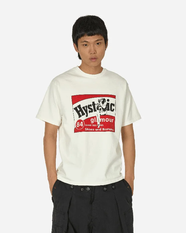 Men's Shirts with Pocket SquaresHG Polish T-Shirt Dirty White