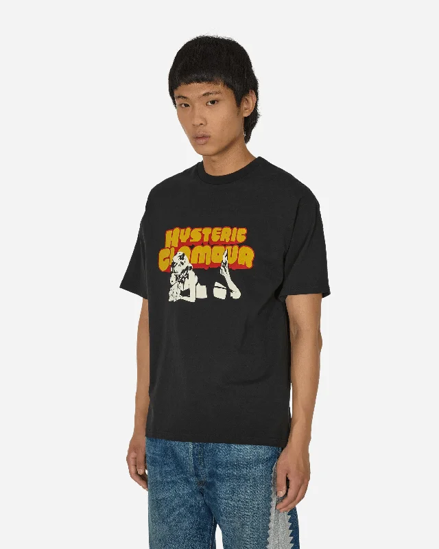 Men's Shirts with French CuffsPop Rock T-Shirt Black