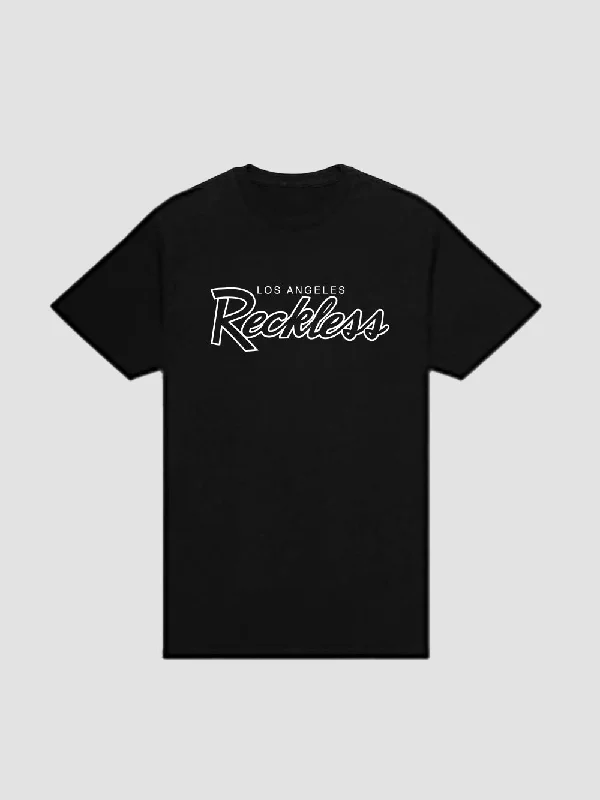 Men's Shirts for BoatingOG Reckless Outline Tee - Black/White