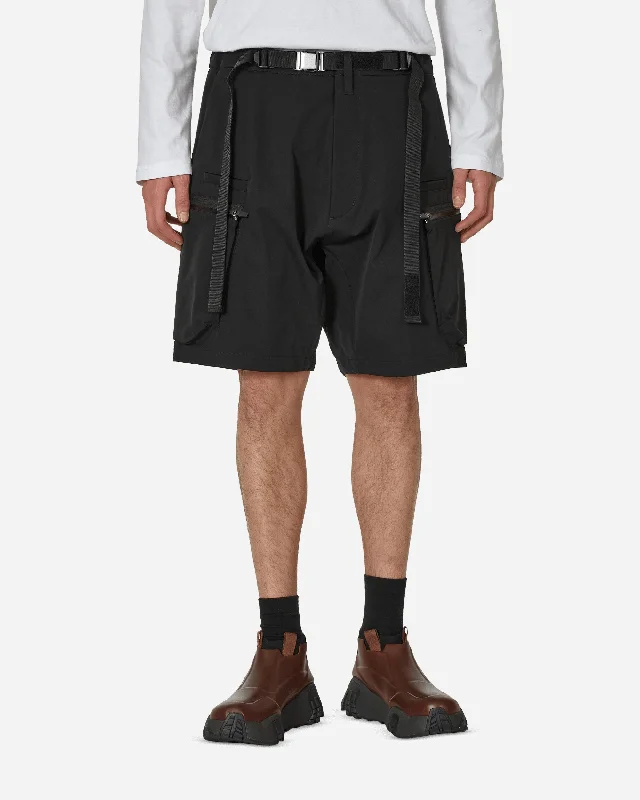 Men's Button-Fly Pants for a Traditional TouchSchoeller Dryskin Cargo Shorts Black