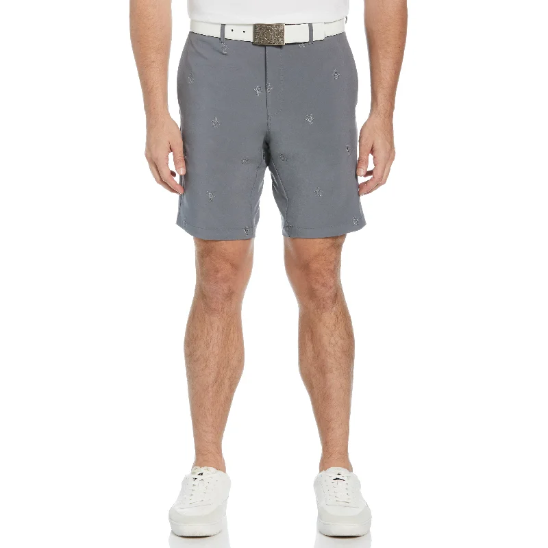 Men's Pants with Patch PocketsAll Over Pete Embroidered Golf Short