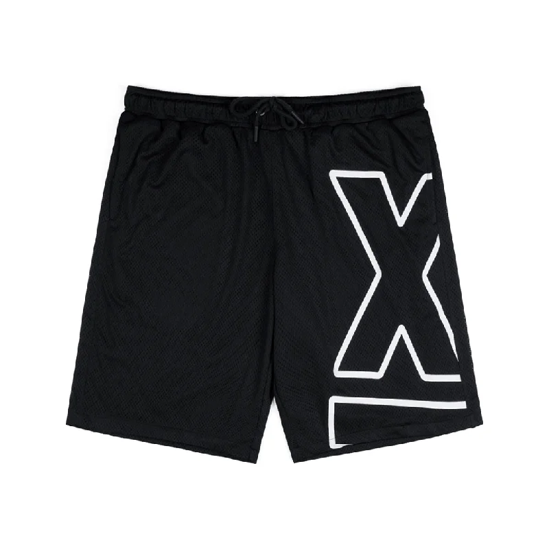 Men's Pants with SuspendersBig X Mesh Shorts