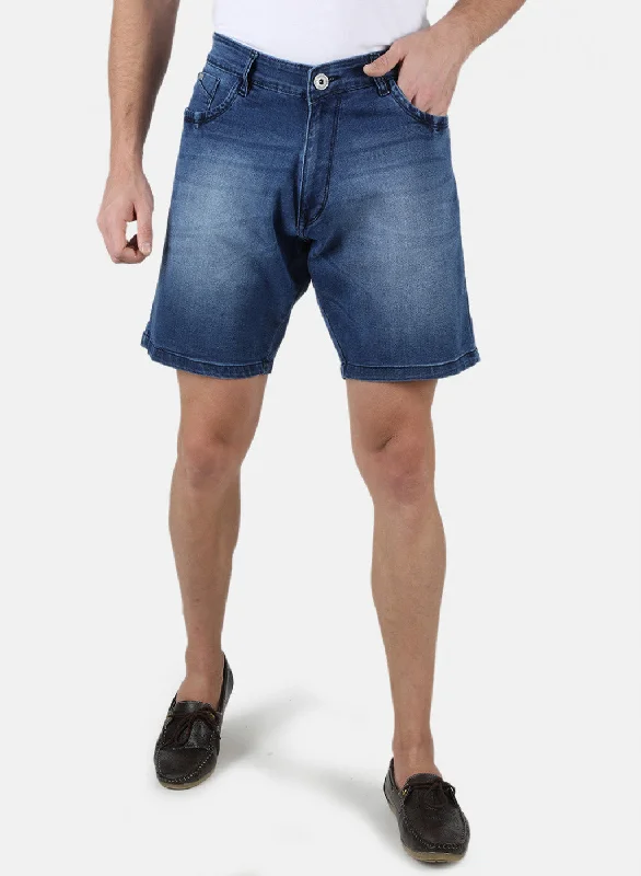 Men's Skinny Jeans for a Trendy LookMen Blue Light Wash Short