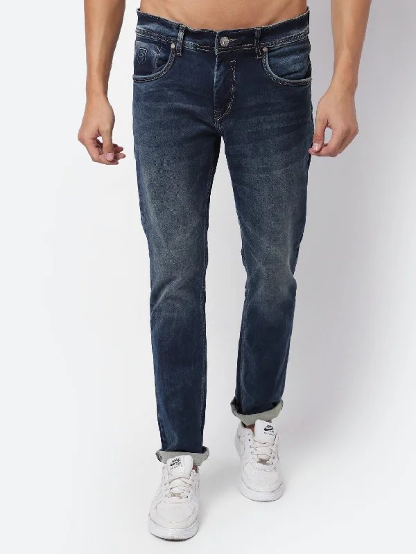Oversized Relaxed-Fit Men's JeansMen's Ultra Narrow fit Medium Fade Dirty Green  Jeans