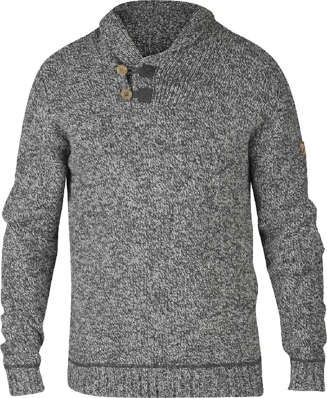 Elegant Men's Shawl-Collar SweatersLada Lambswool Sweater - Men's|-|Chandail en laine Lada - Homme