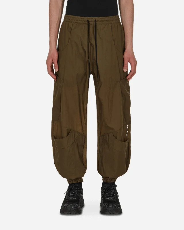 Trendy Men's JeansSlam Jam Euphoria Tracksuit Pants Brown