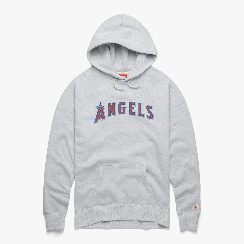Modern Men's Tech HoodiesLos Angeles Angels Jersey Logo Hoodie