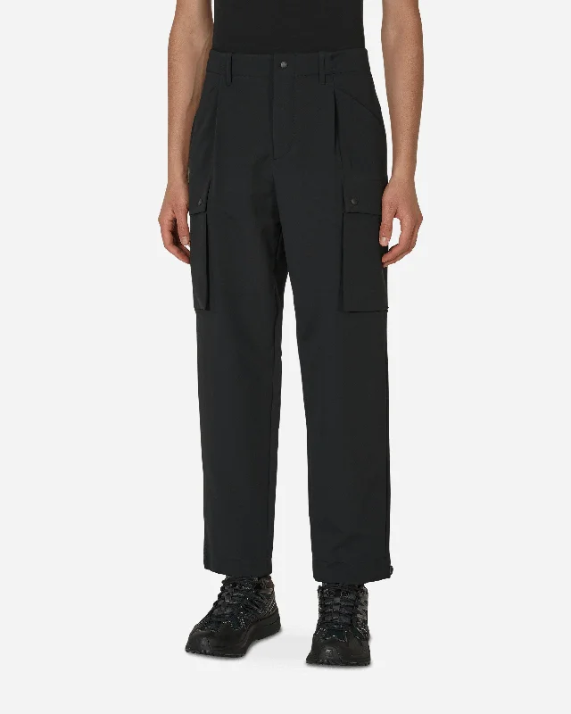 Rip and Tear Men's JeansNo Jersey Cargo Pants Black