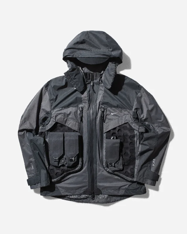 Men's Coats with Patchwork DesignsMen's ISPA Butterfly Jacket Anthracite