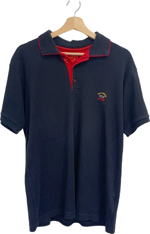 Men's Sleeveless TopsPaul & Shark Navy Yachting Polo L