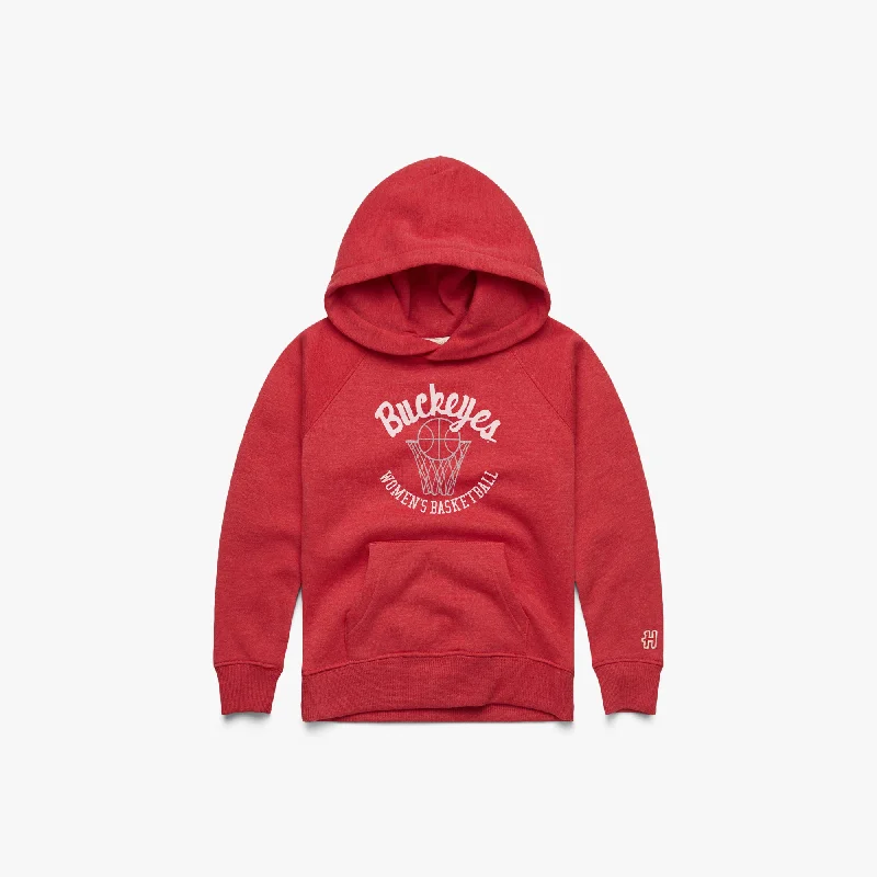 Casual Men's Zip-Up HoodiesYouth Buckeyes Women's Basketball Hoodie