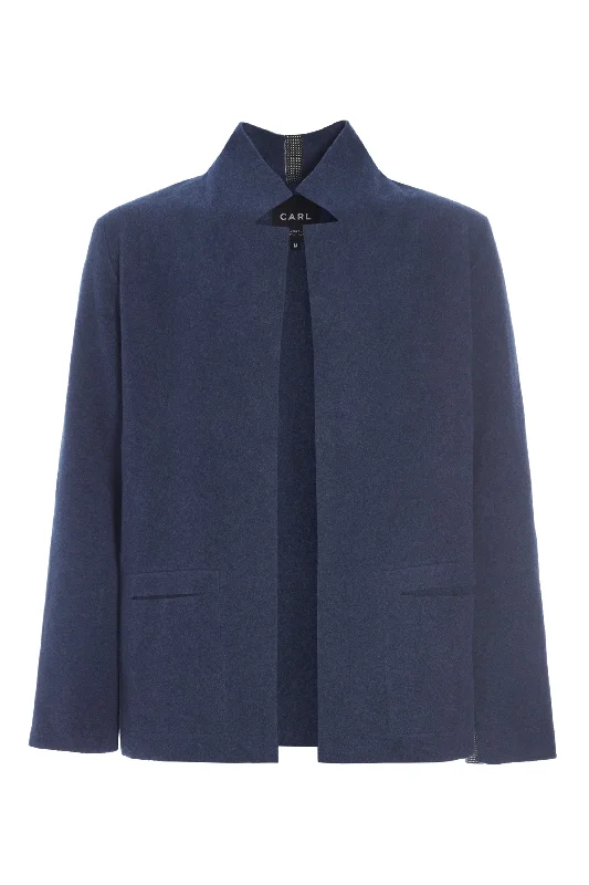 Men's Coats for City WearCARDIGAN - 1001C - DENIM