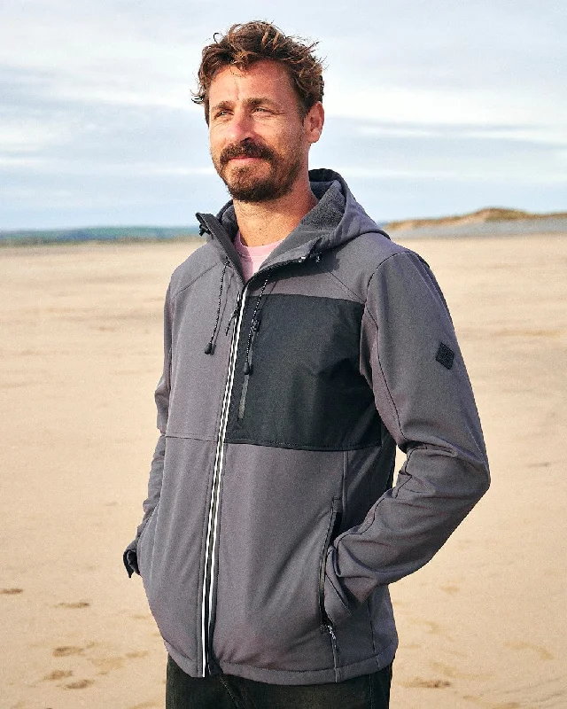 Waterproof Men's ParkasMunros - Mens Softshell Jacket - Grey
