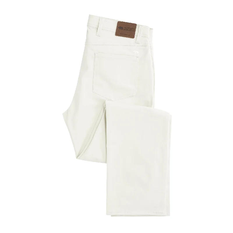 Men's Pants with Patchwork PatternsClassic Five Pocket Pant Foggy Dew