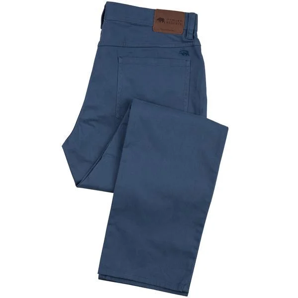 Men's Pants with Hidden ButtonsFlex Five Pocket Stretch Pant Dark Denim