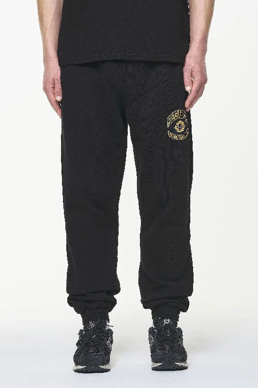Men's Pants with Shallow PocketsSmith Heavy Sweat Pants Vintage Washed Onyx Black