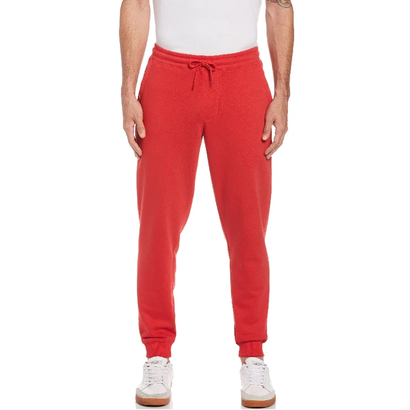 Men's Elastic-Waisted Pants for Easy MovementSticker Pete Fleece Jogger